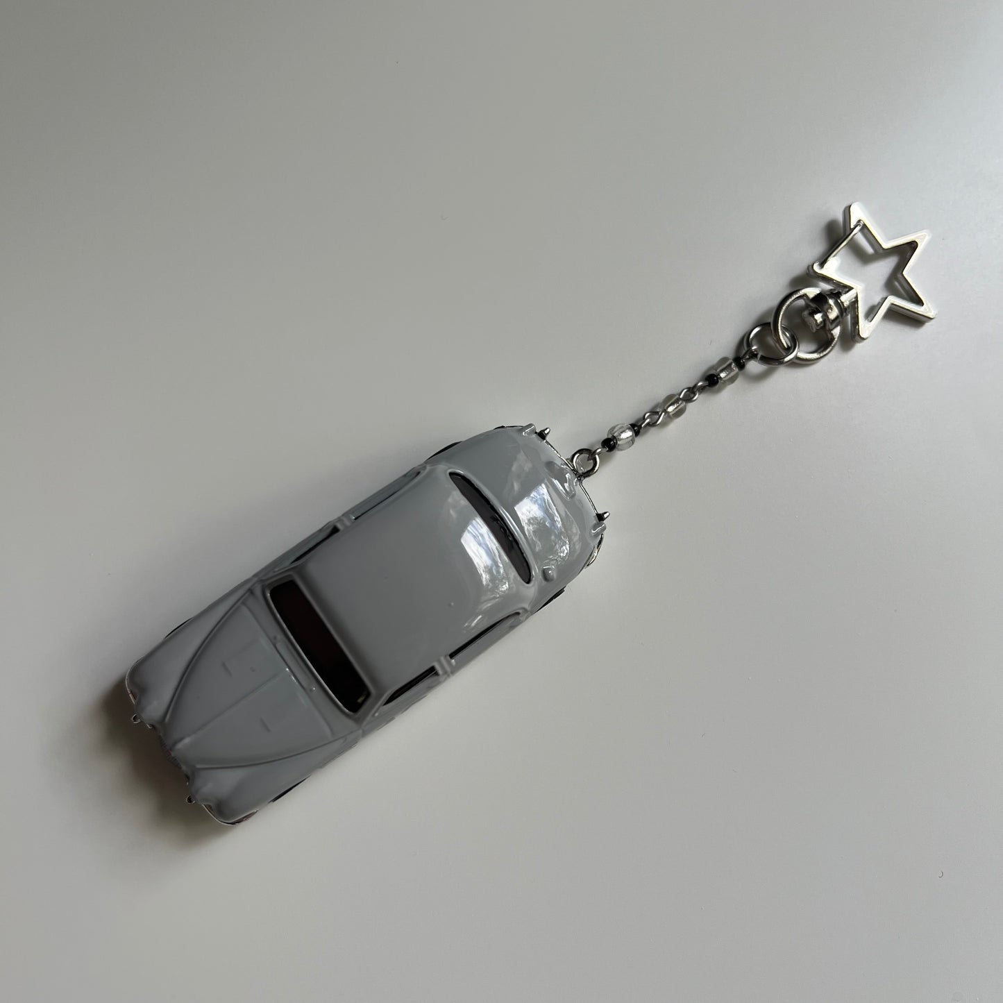 Jaguar Mk1 Beaded Keychain