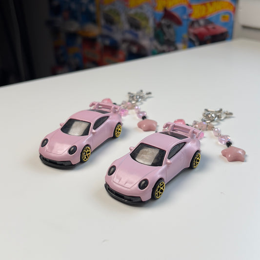 Porsche 911 GT3 Beaded Keychain