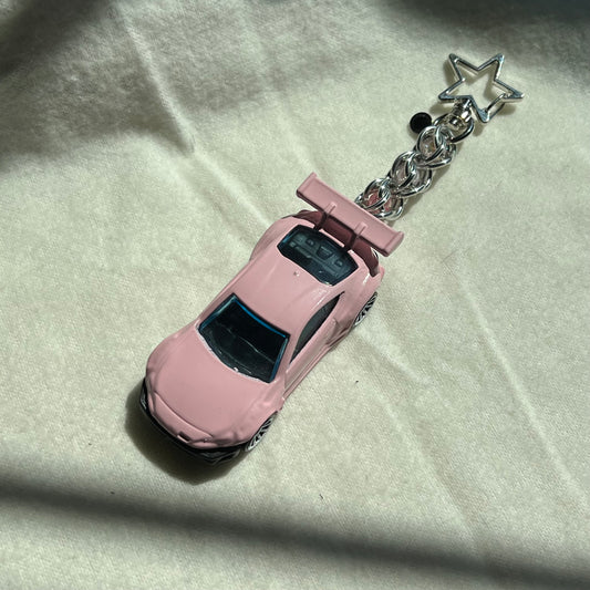 Subaru BRZ Beaded Keychain