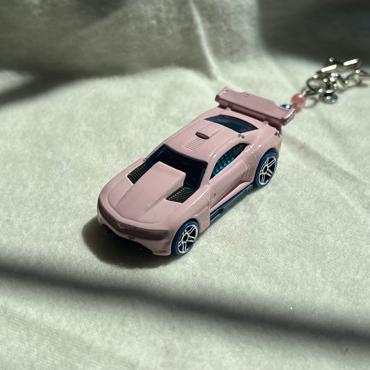Camaro Beaded Keychain