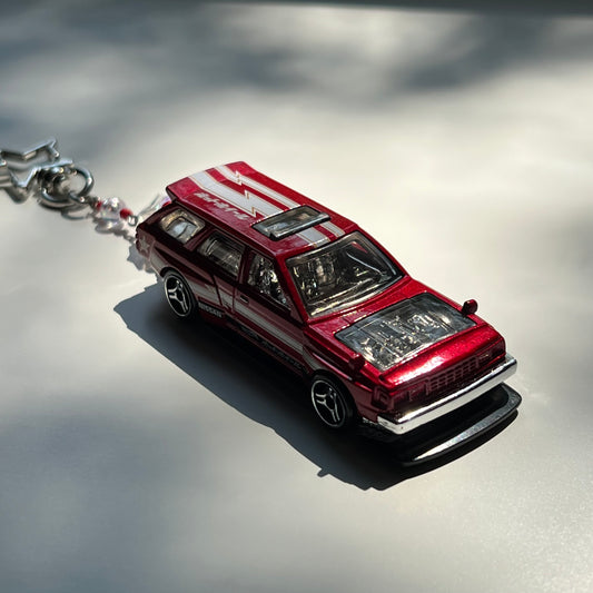 Nissan Maxima Drift Car Beaded Keychain