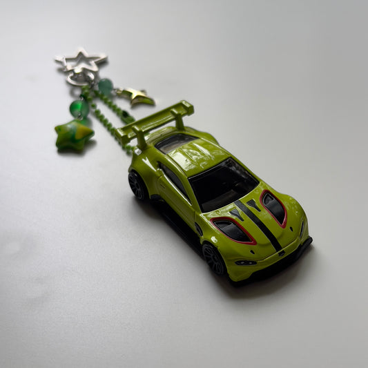 Aston Martin Vantage GTE Beaded Keychain