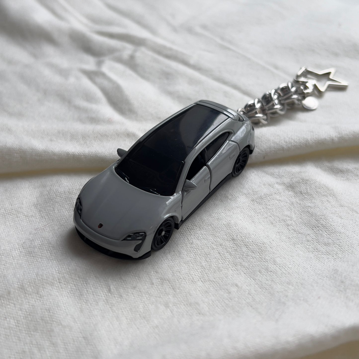 Porsche Taycan GTS Sport Turismo Beaded Keychain