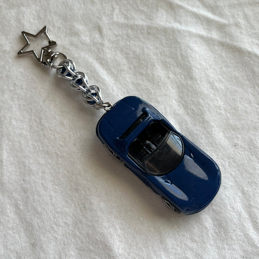 Dodge Viper Beaded Keychain