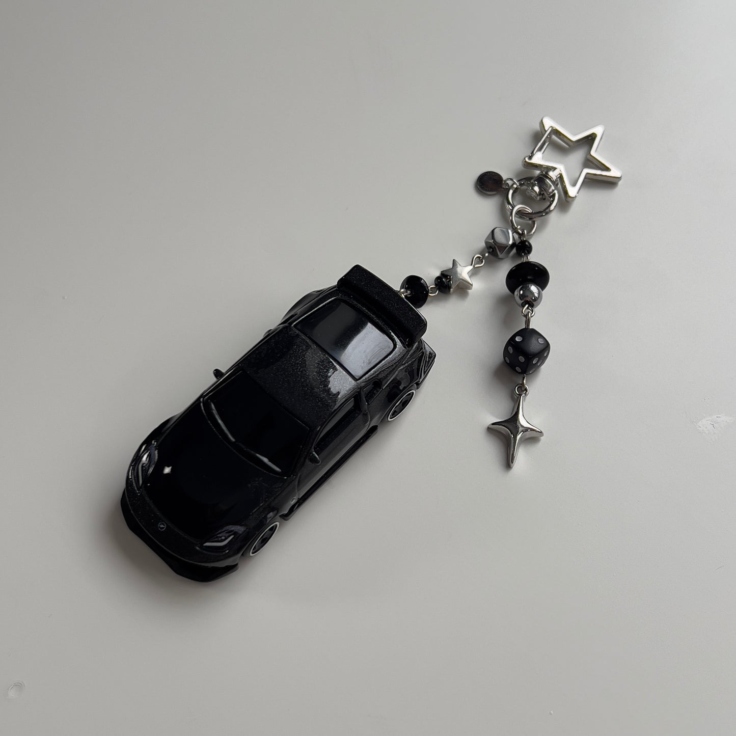 Nissan 350z Beaded Keychain