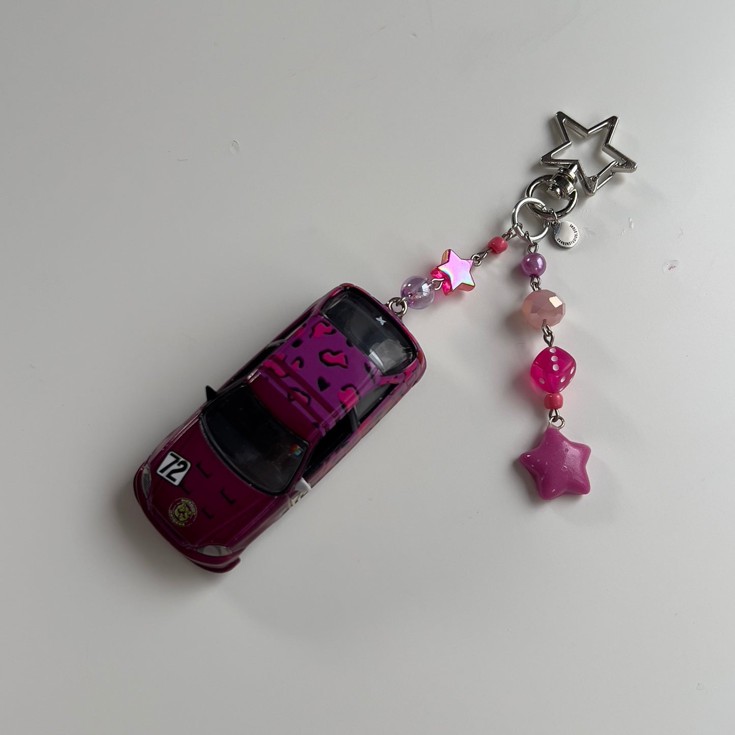 Honda Civic Beaded Keychain