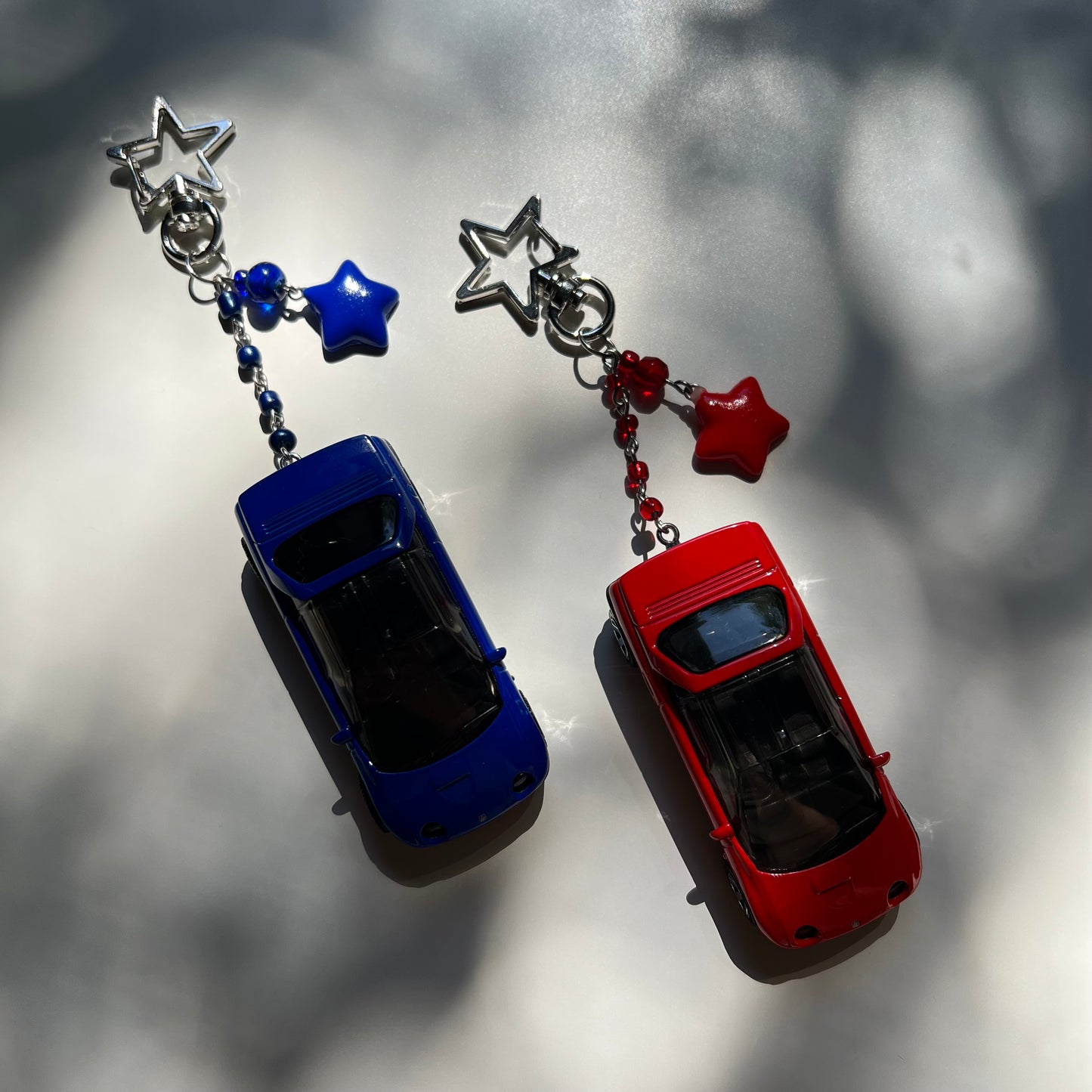 1992 Mazda Autozam AZ-1 Beaded Keychain