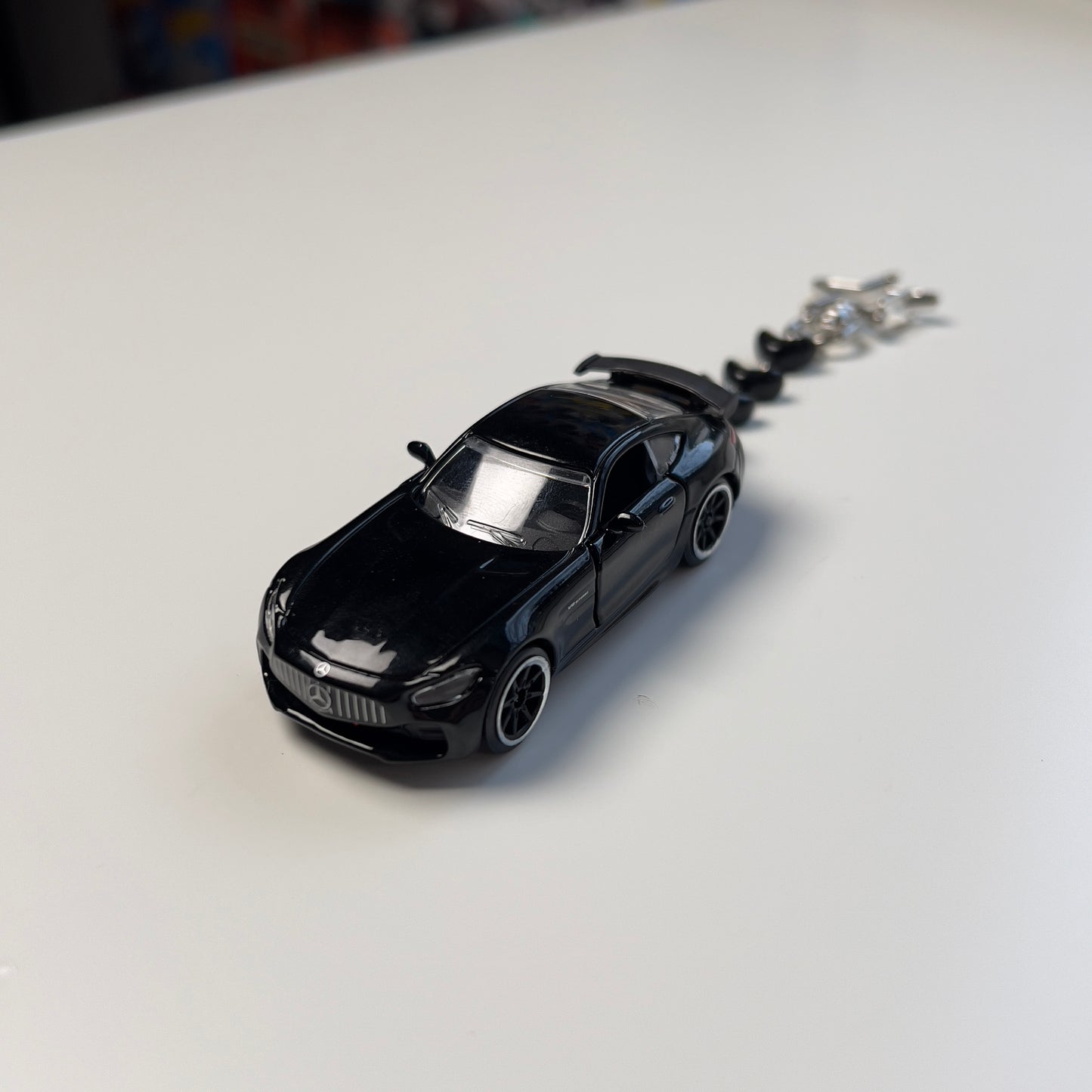 Mercedes AMG GT R Beaded Keychain