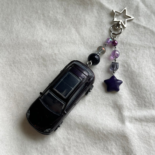 Porsche Cayenne Turbo Beaded Keychain