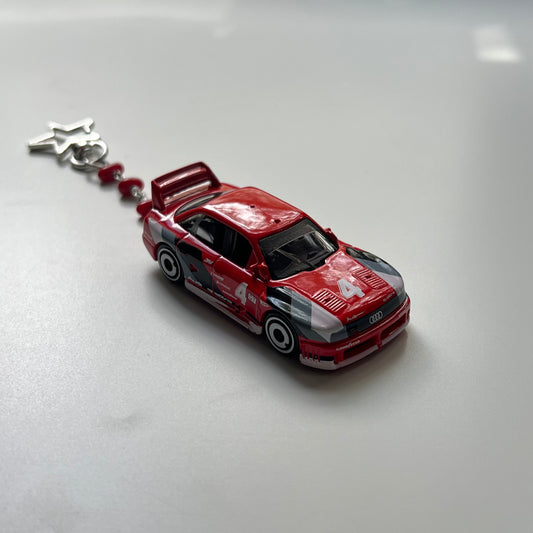 Audi 90 Quattro Beaded Keychain