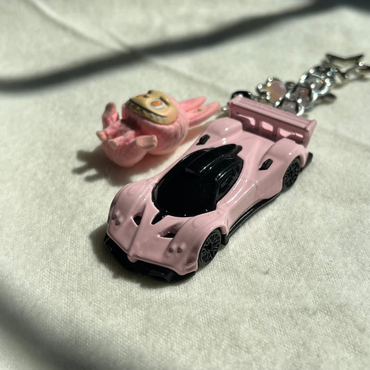 Pagani Zonda x Monster Beaded Keychain