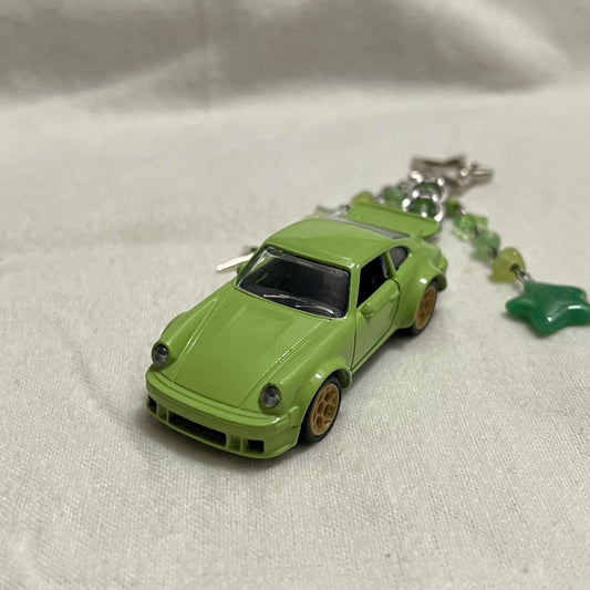 Porsche 934 Beaded Keychain