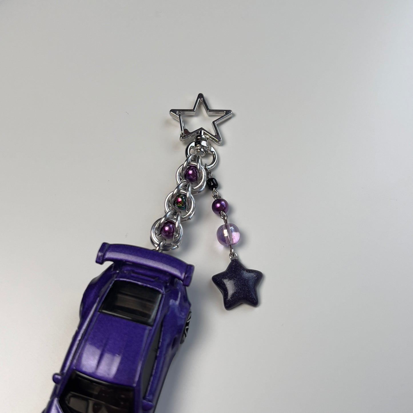 Porsche 911 GT3 RS Beaded Keychain