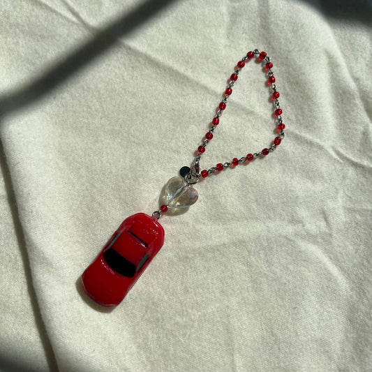 ND Miata Beaded Rear View Mirror Hanging / Bag Charm