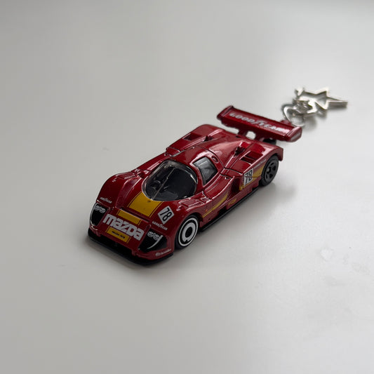 Mazda 787B Beaded Keychain