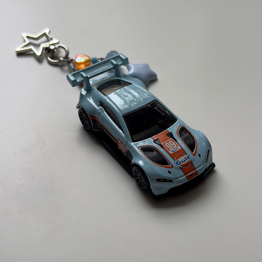 Aston Martin Vantage GTE  Beaded Keychain