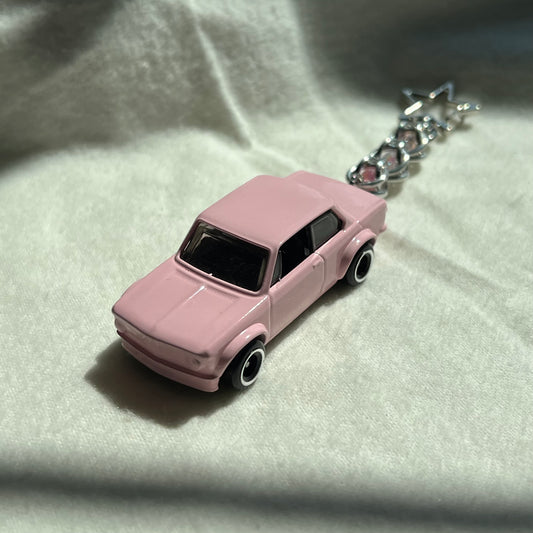 BMW 2002 Beaded Keychain