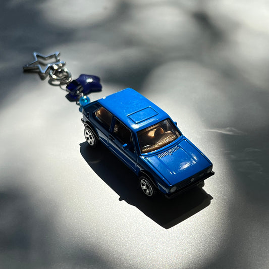 ‘76 Volkswagen MK1 GTI Golf Beaded Keychain