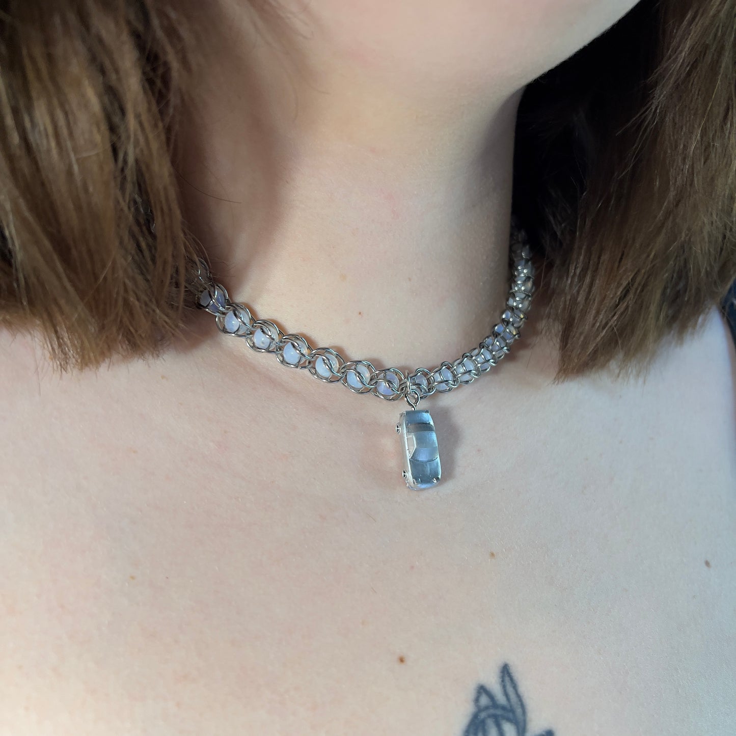 Iced Out Miata Necklace