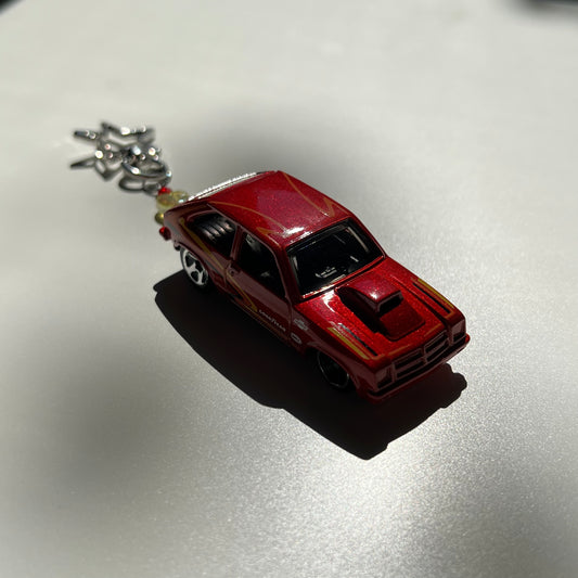 1976 Chevy Chevette Beaded Keychain