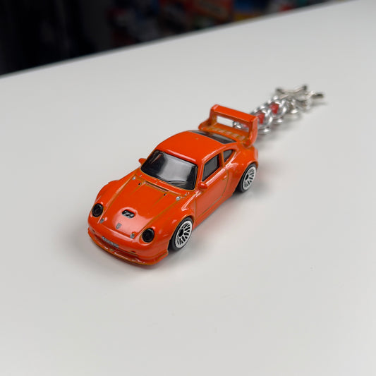 Porsche 993 GT2 Beaded Keychain