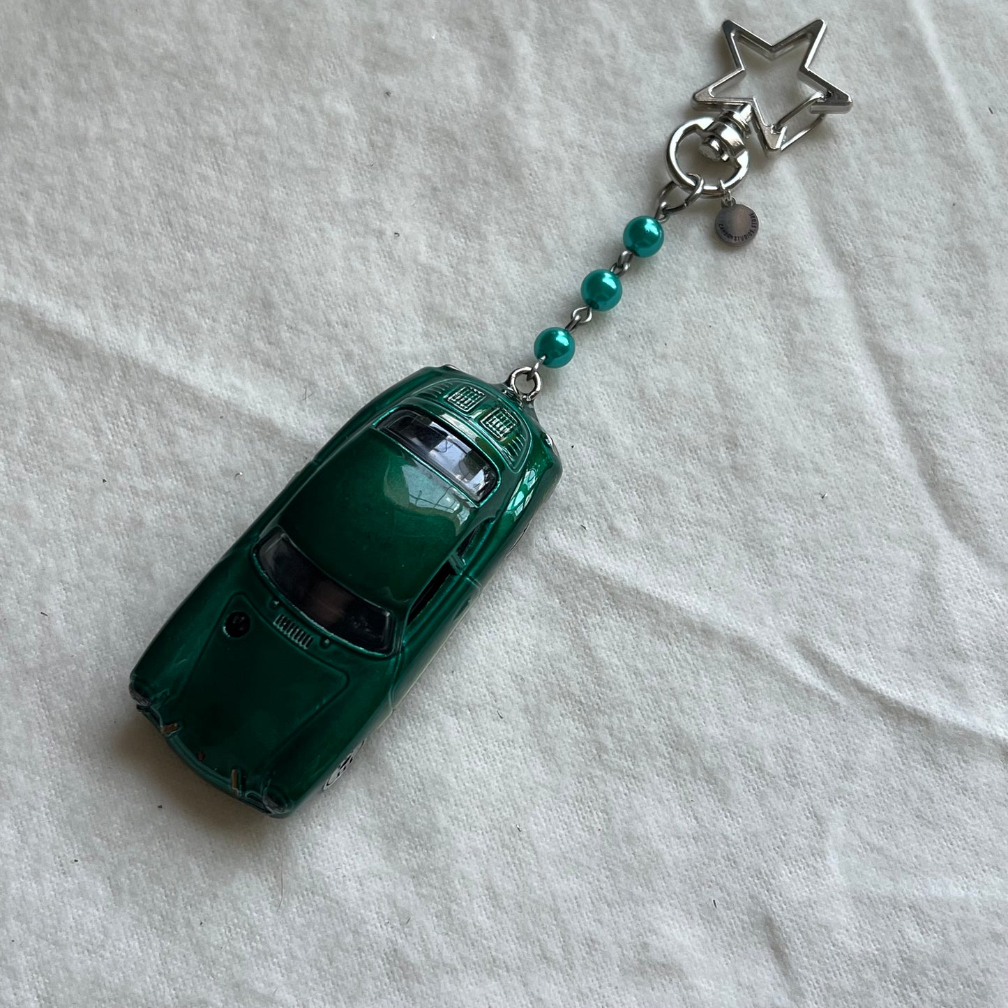Porsche Outlaw Beaded Keychain