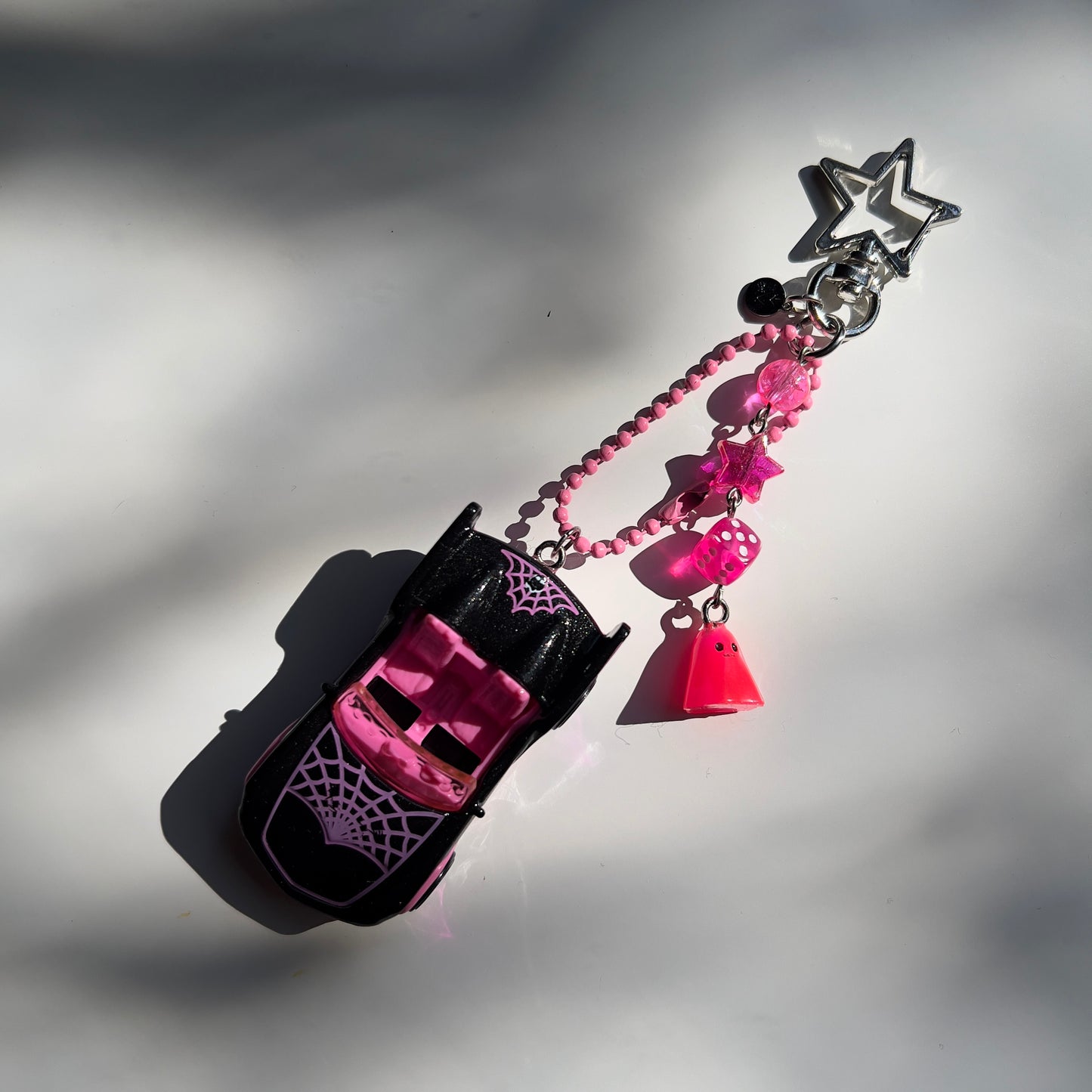 Ghoul Mobile Beaded Keychain