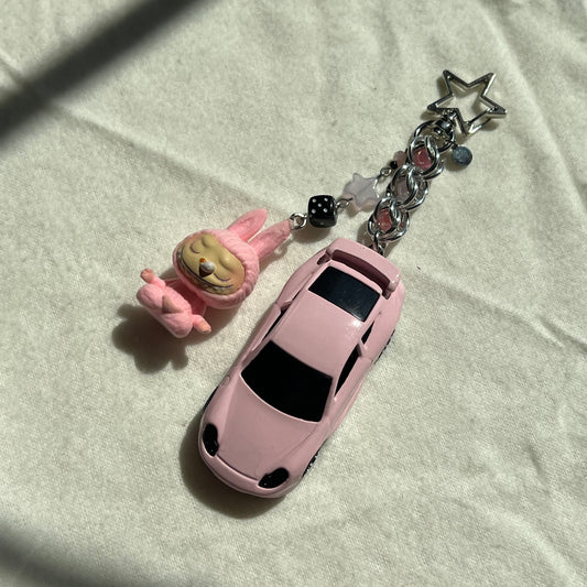 Porsche 911 GT3 Cup x Monster Beaded Keychain