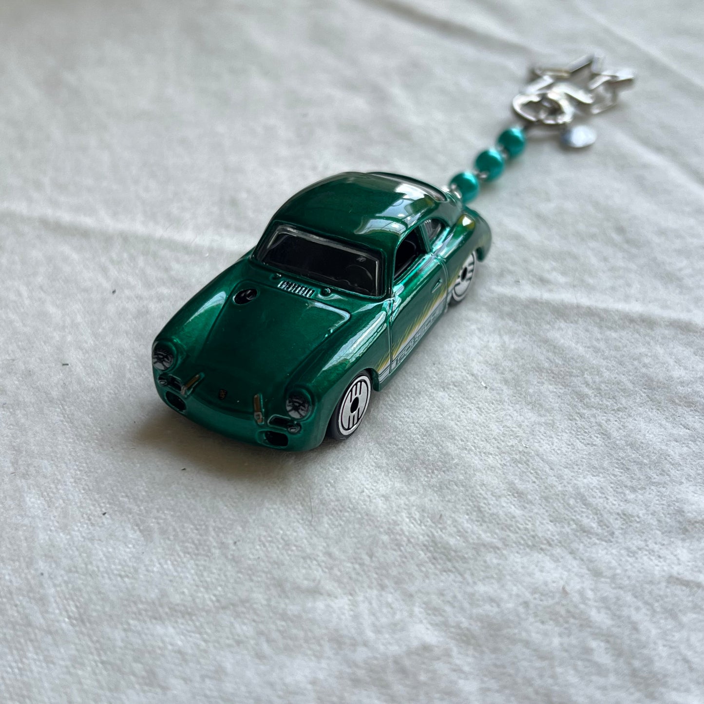 Porsche Outlaw Beaded Keychain
