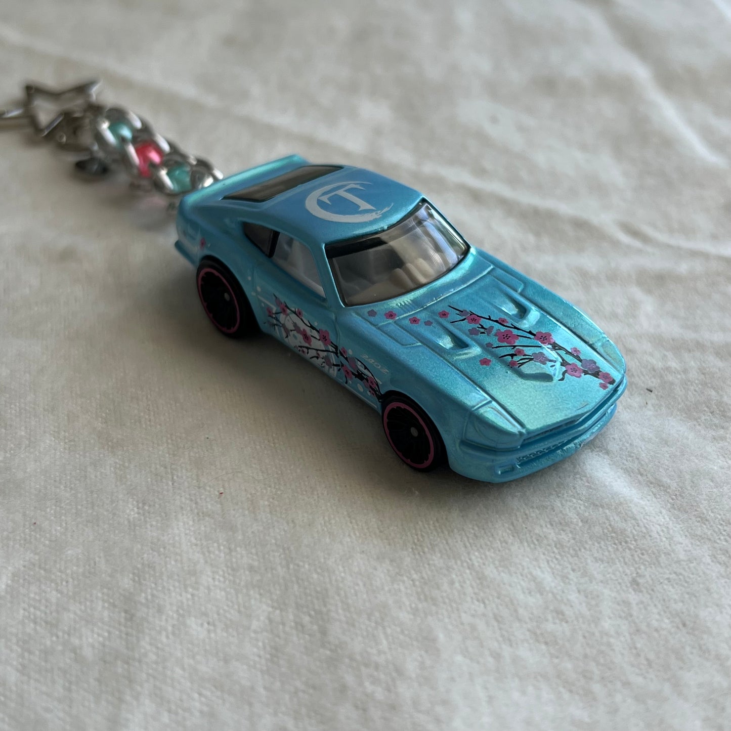 Nissan Datsun Beaded Keychain