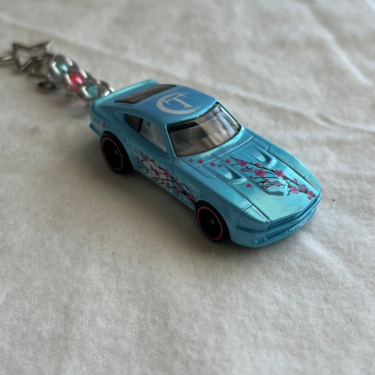 Nissan Datsun Beaded Keychain
