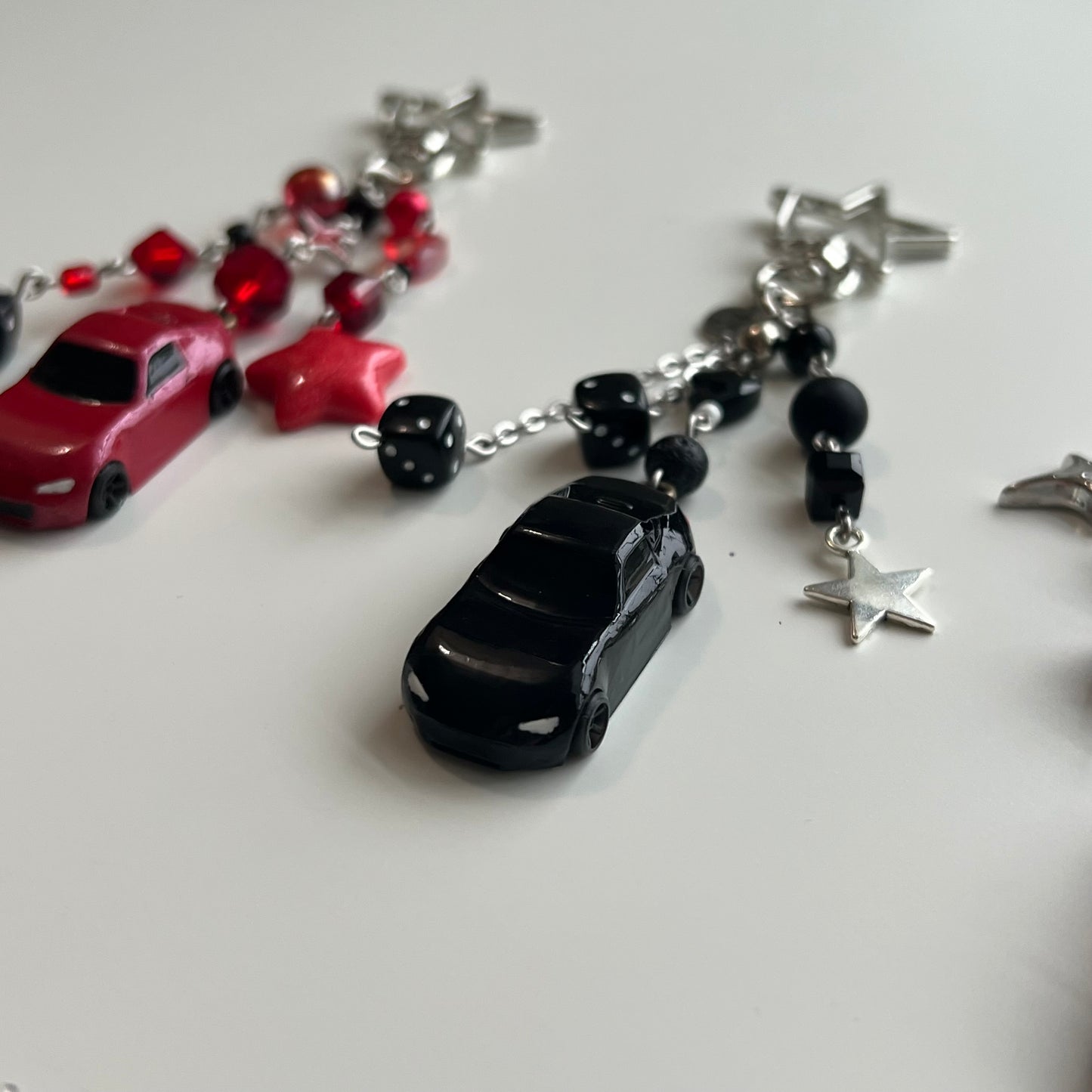 ND RF Miata Beaded Keychains