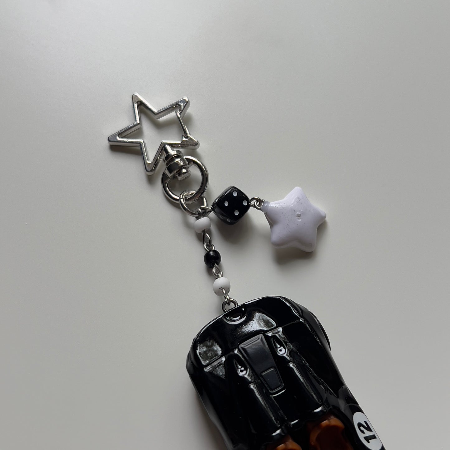 McLaren Elva Beaded Keychain