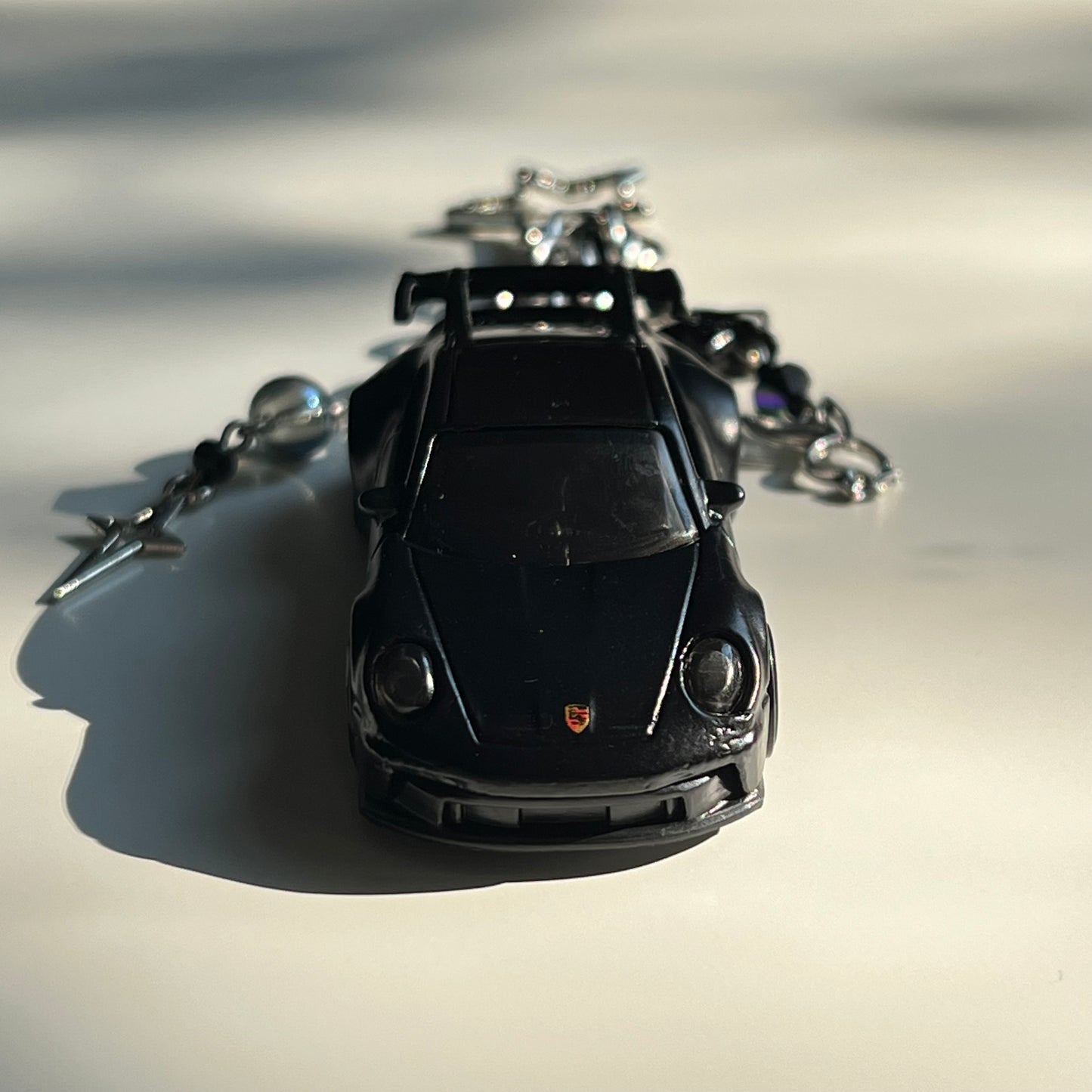 Porsche 911 GT3 Beaded Keychain