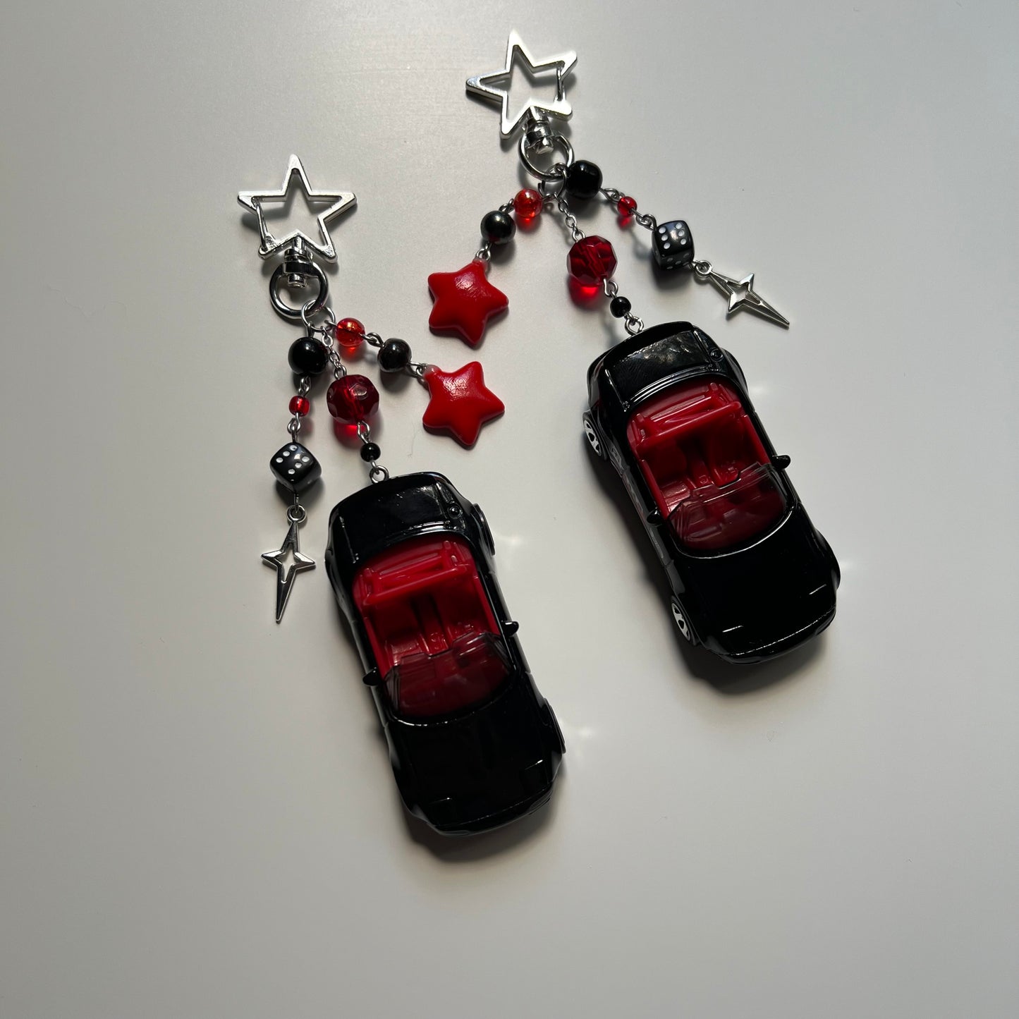 ‘91 Mazda MX-5 Miata Beaded Keychain