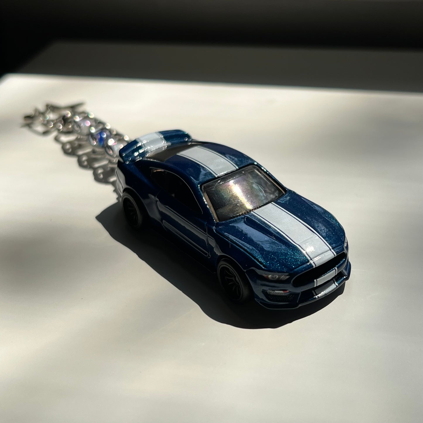 Ford Shelby GT350R Beaded Keychain