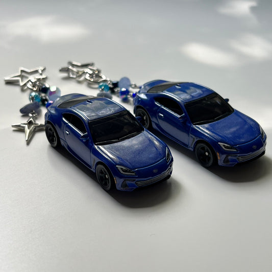 2021 Subaru BRZ Beaded Keychain