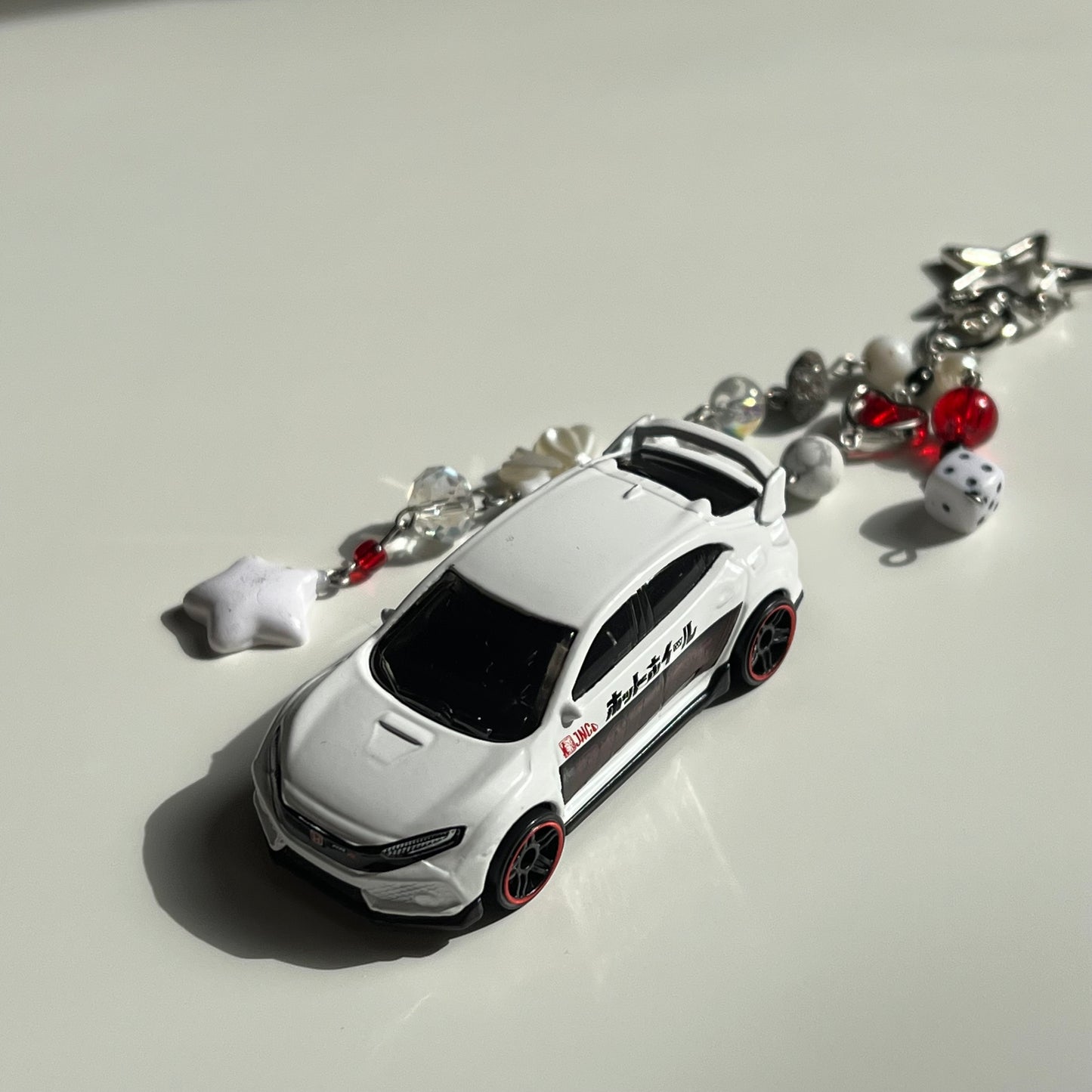 2018 Honda Civic Type R Beaded Keychain