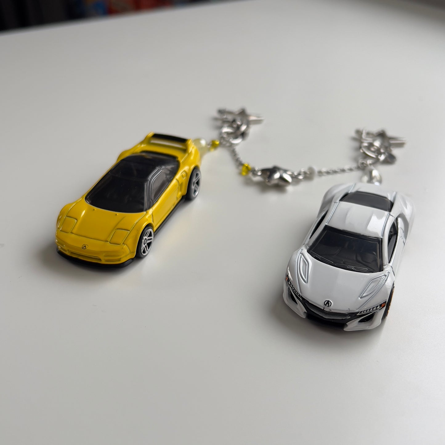 Acura NSX Matching Beaded Keychains