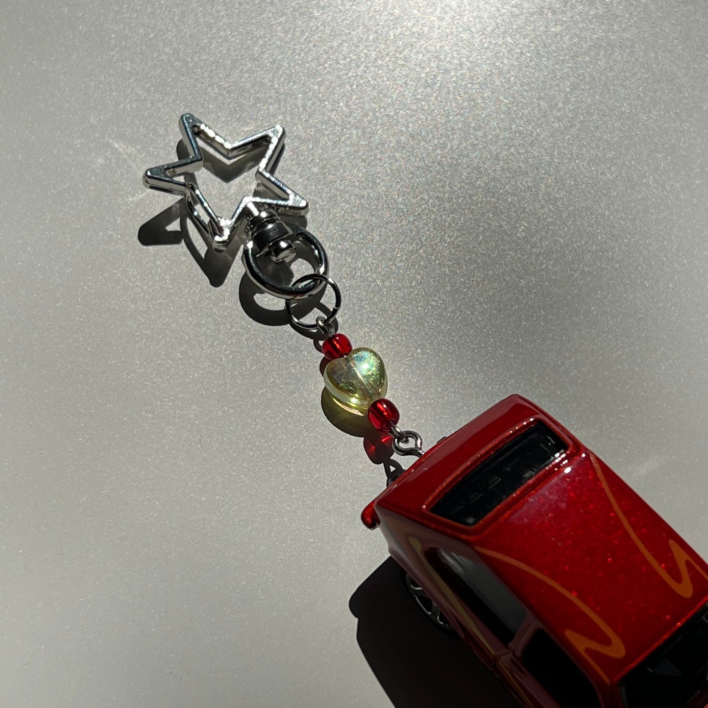 1976 Chevy Chevette Beaded Keychain