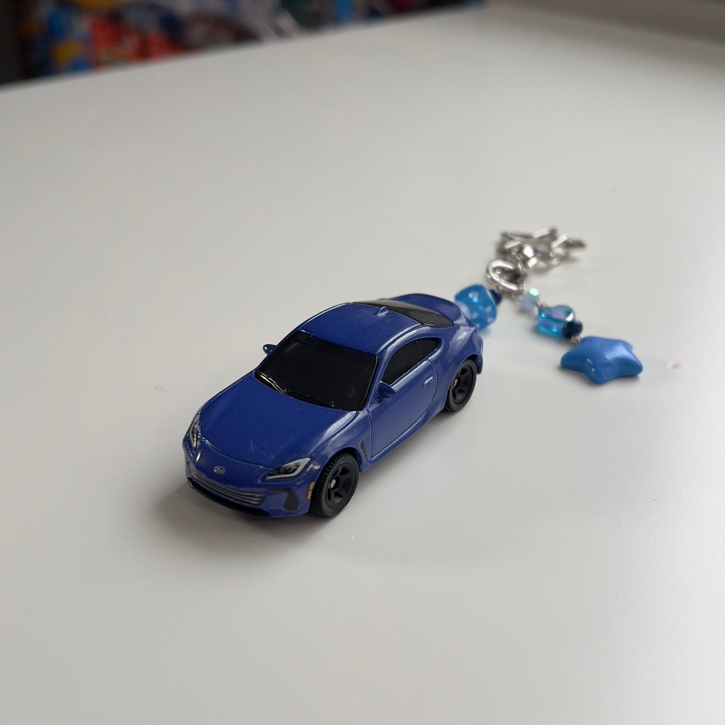 2021 Subaru BRZ Beaded Keychain