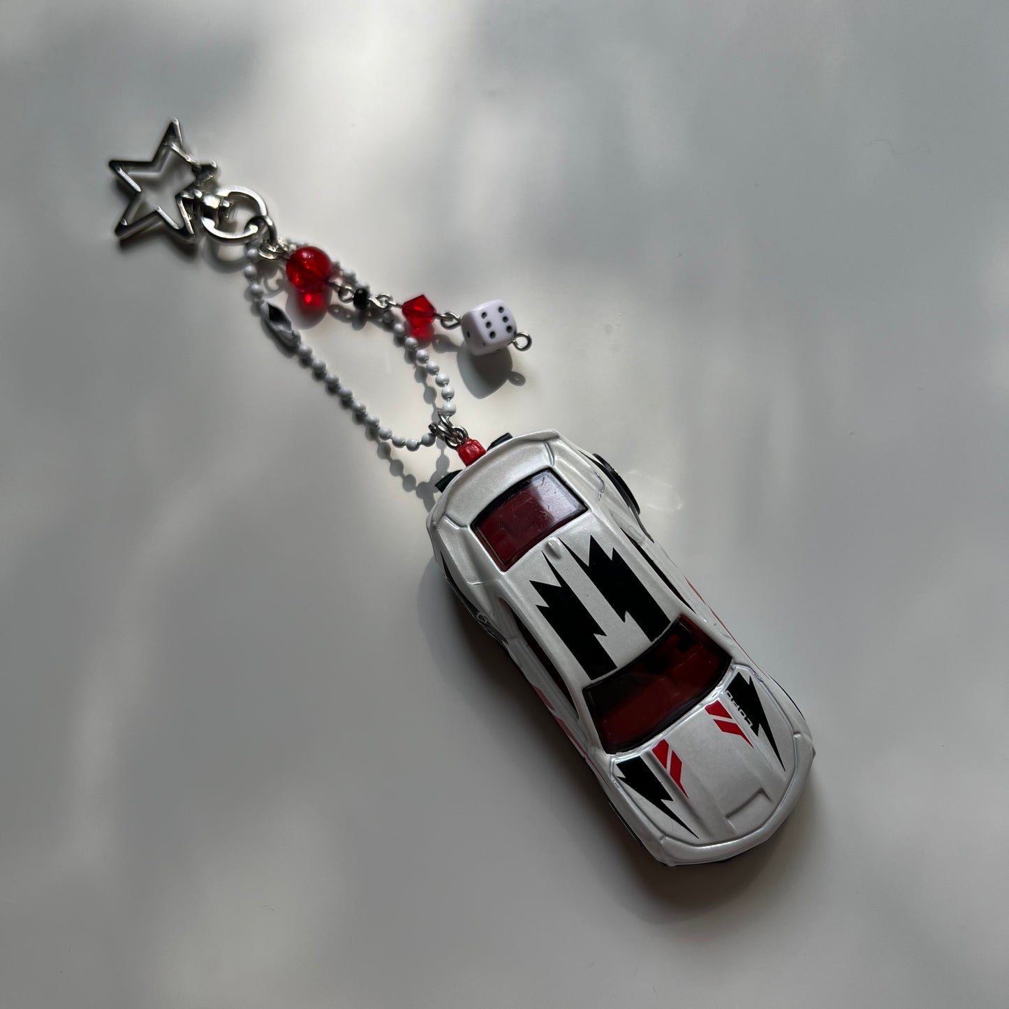 2018 Copo Camaro Beaded Keychain