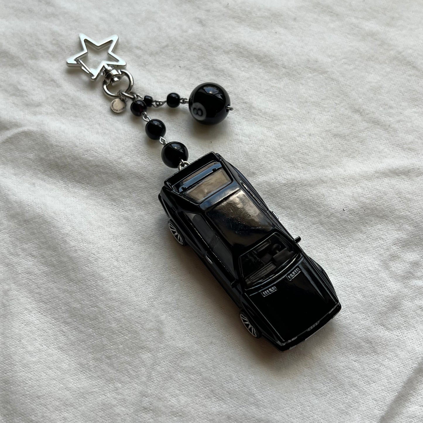 ‘87 Audi Quattro Beaded Keychain