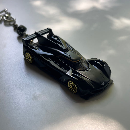 Cadillac GTP Hyper Car Beaded Keychain