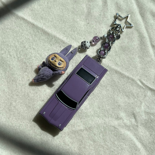 Impala x Monster Beaded Keychain
