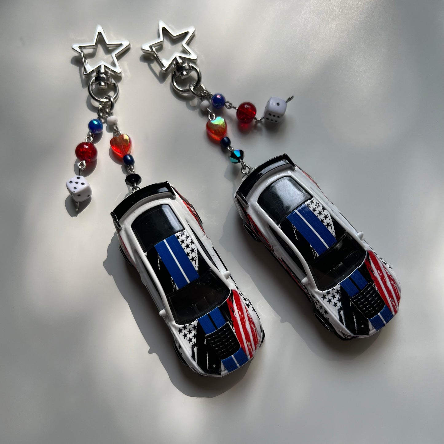 ‘20 Ford Shelby GT500 Beaded Keychain