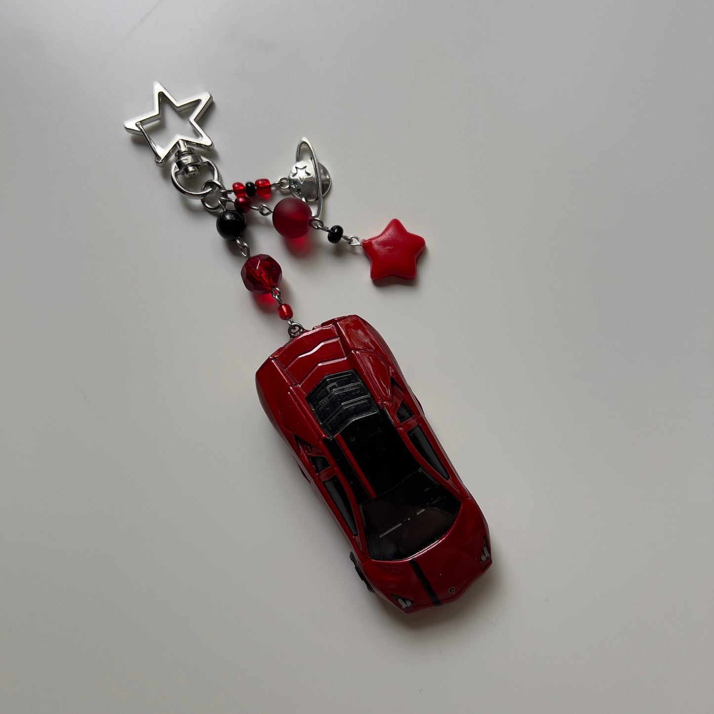 Lamborghini Reventon Beaded Keychain