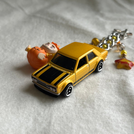Datsun Bluebird 510 x Halloween Monster Beaded Keychain