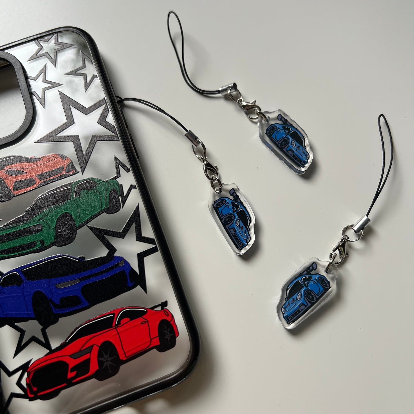 Porsche GT3 Phone Charm