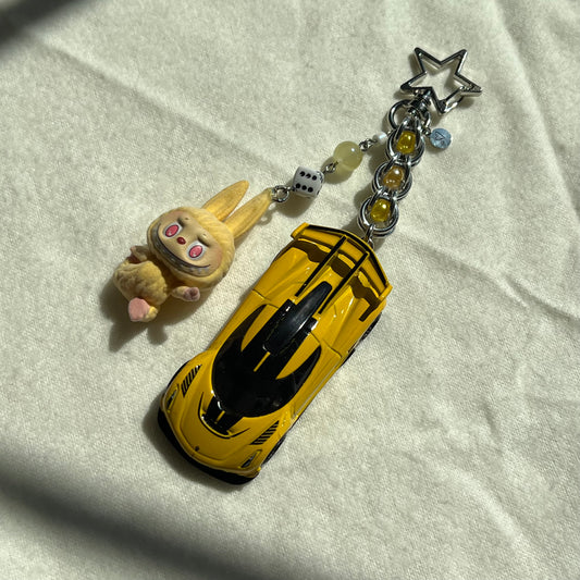 Koenigsegg Jesko x Monster Beaded Keychain